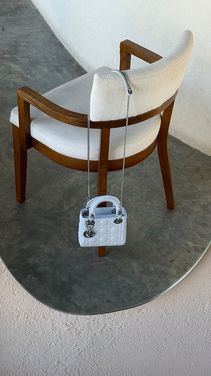 Dior Lady Dior Handbag - Light Blue
