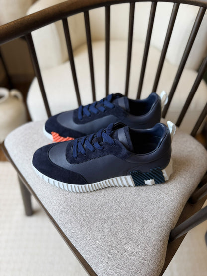 Hermes Sneakers - Navy