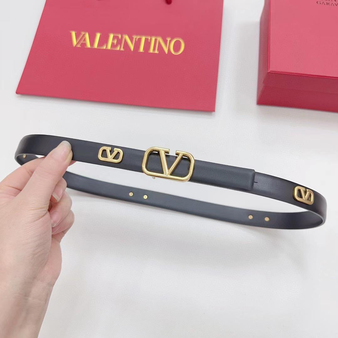 Valentino Belt - White, Black