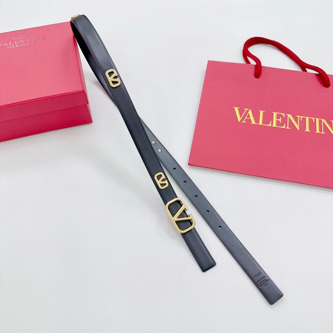 Valentino Belt - White, Black