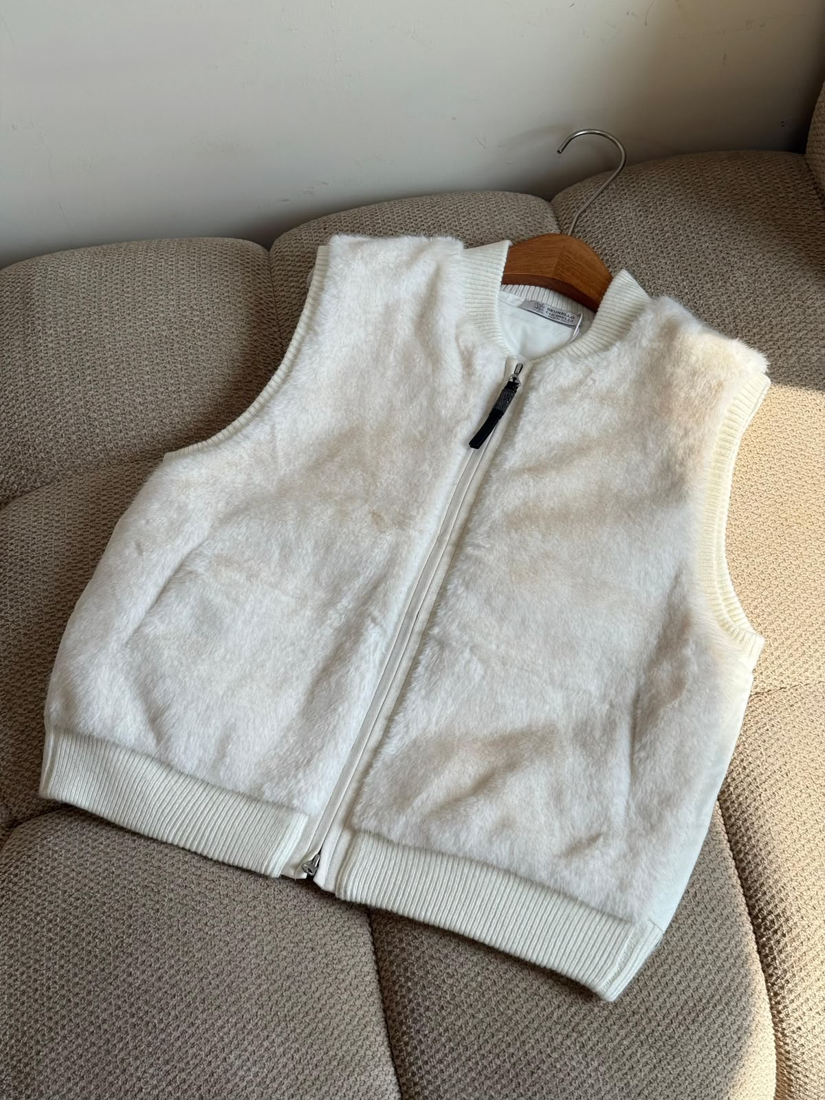 Brunello Cucinelli Vest - White