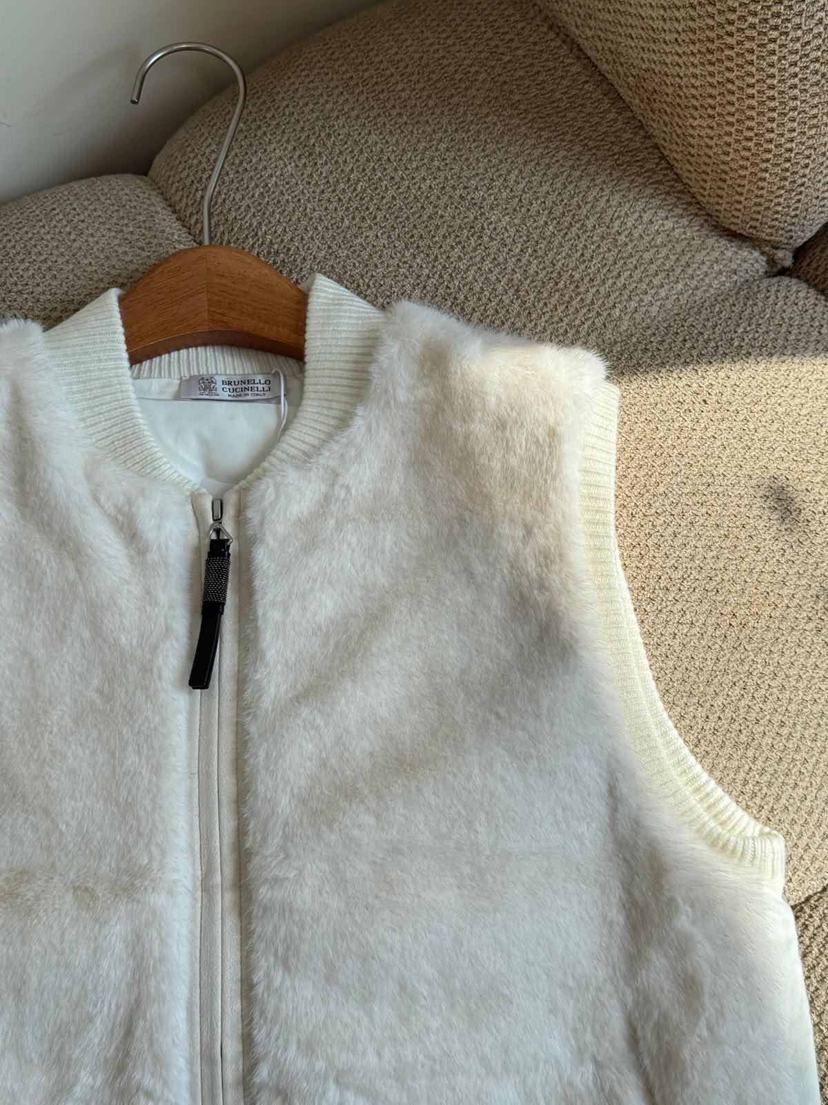 Brunello Cucinelli Vest - White