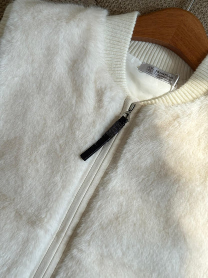 Brunello Cucinelli Vest - White