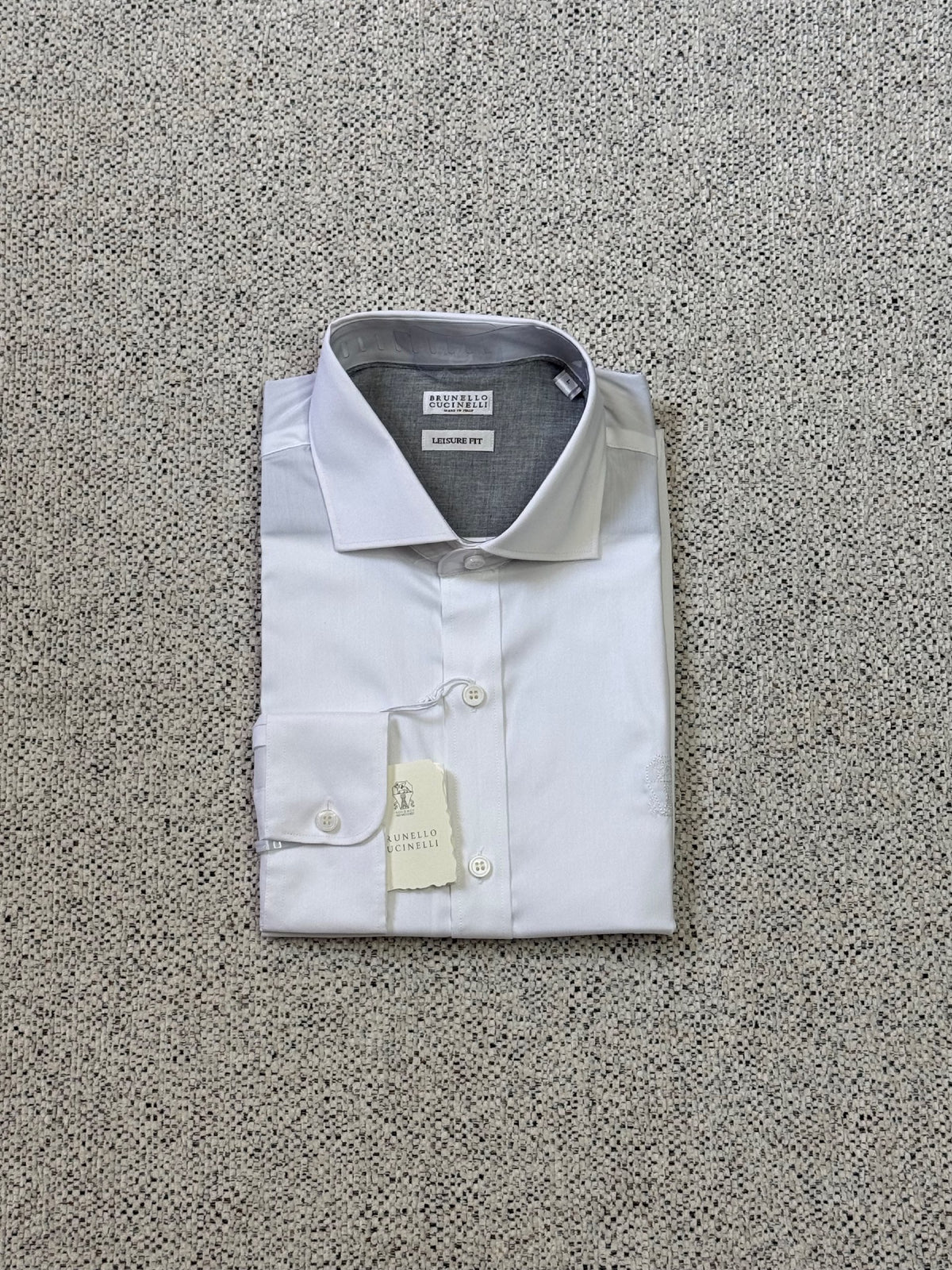 Brunello Cucinelli Shirt - Grey, White, Navy