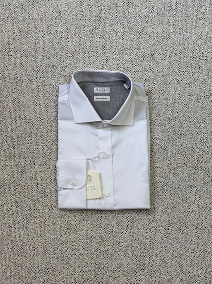 Brunello Cucinelli Shirt - Grey, White, Navy