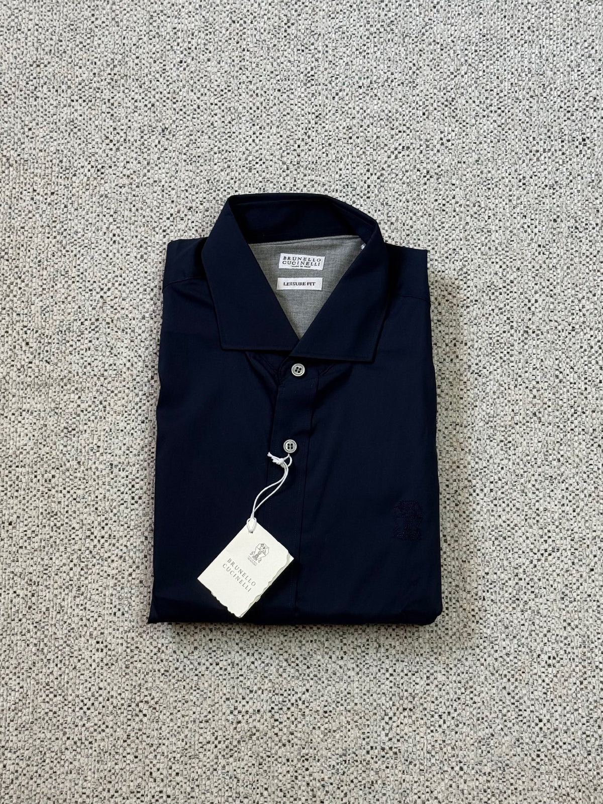 Brunello Cucinelli Shirt - Grey, White, Navy
