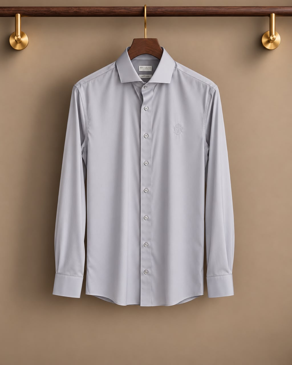 Brunello Cucinelli Shirt - Grey, White, Navy