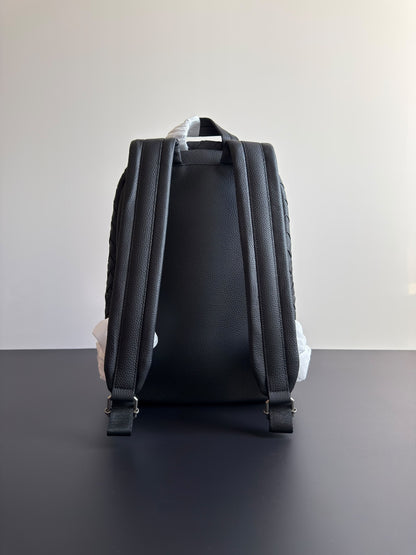 Bottega Veneta Backpack Rounded Pocket - Black