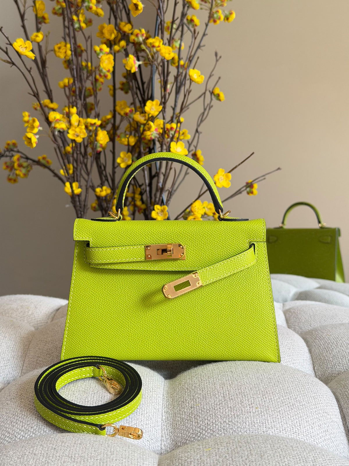 Hermès Top-Handle Handbag - Green