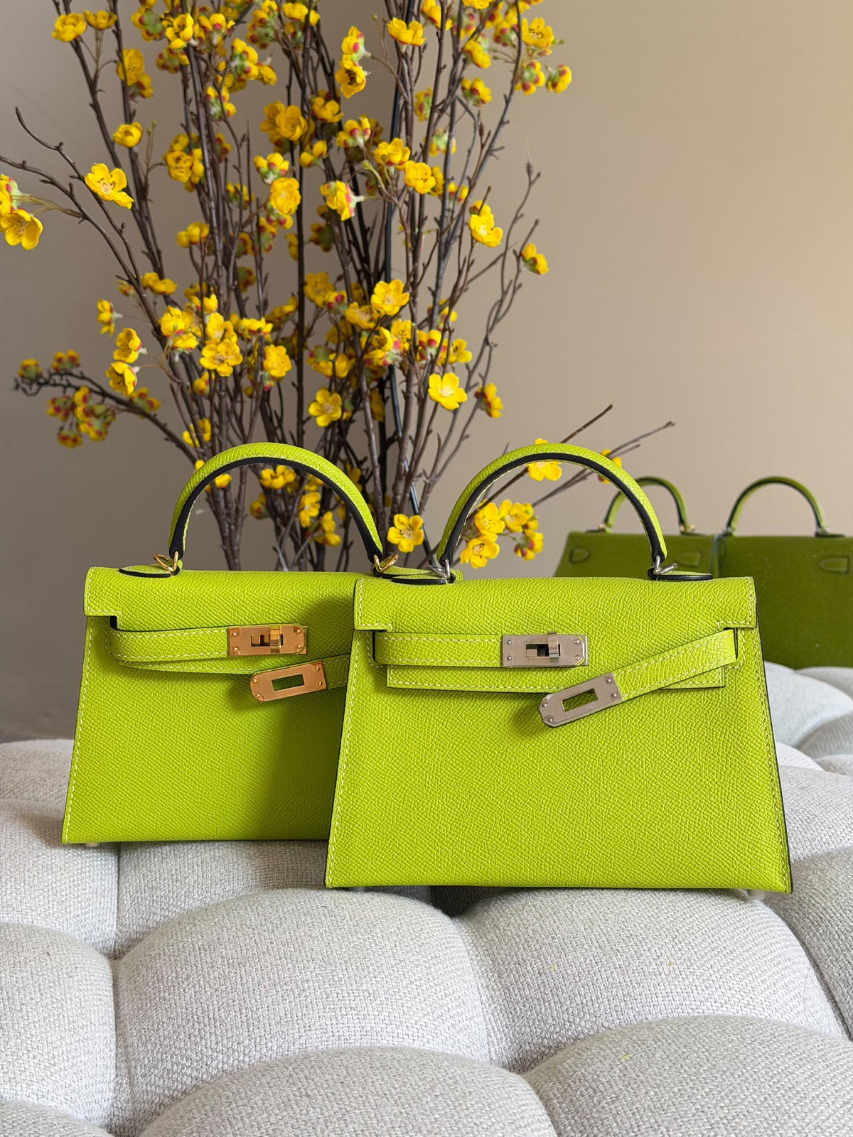 Hermès Top-Handle Handbag - Green