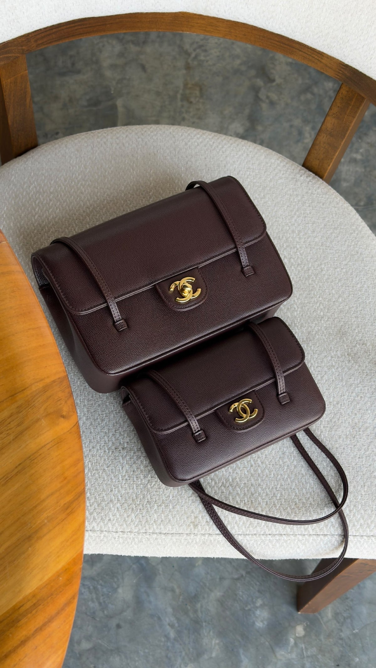 Chanel Shoulder Bag - Brown