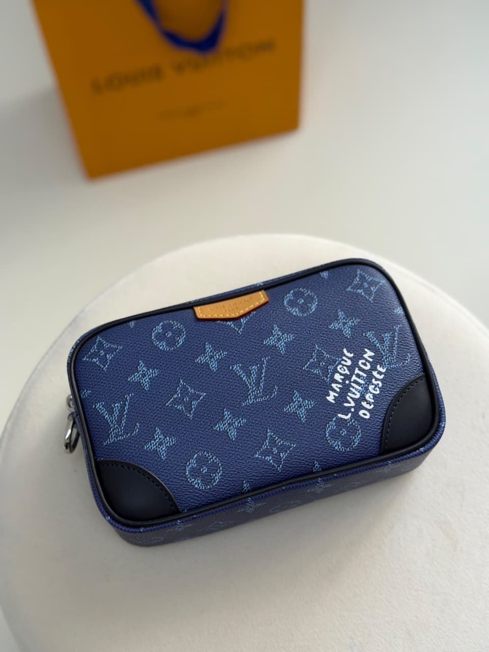 Louis Vuitton Top-Tab Crossbody Bag - Navy