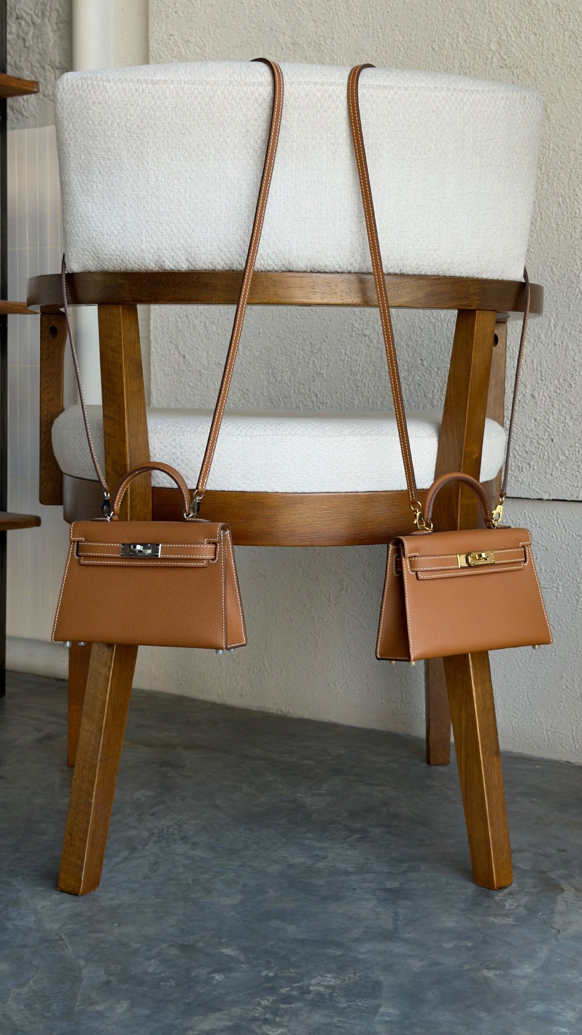 Hermès Mini Kelly Handbag - Brown