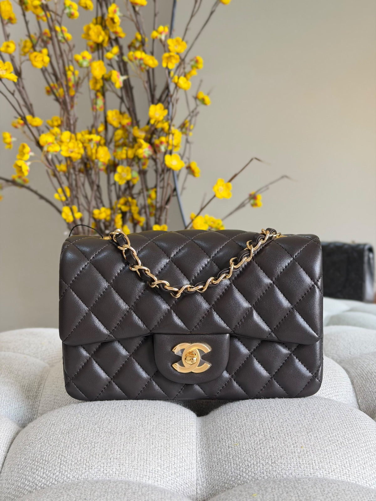 Chanel Quilted Flap Shoulder Bag - Black