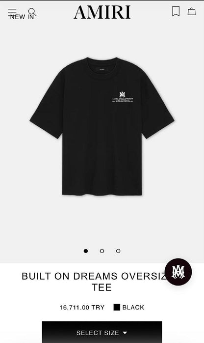 AMIRI T-Shirt - Black