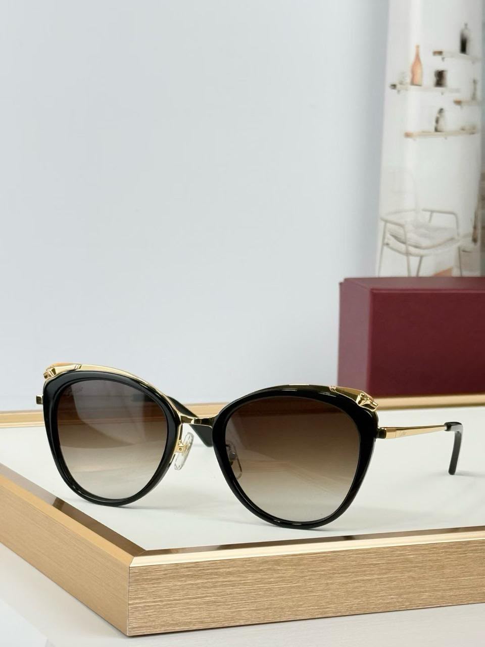 Cartier Sunglasses - Black & Brown