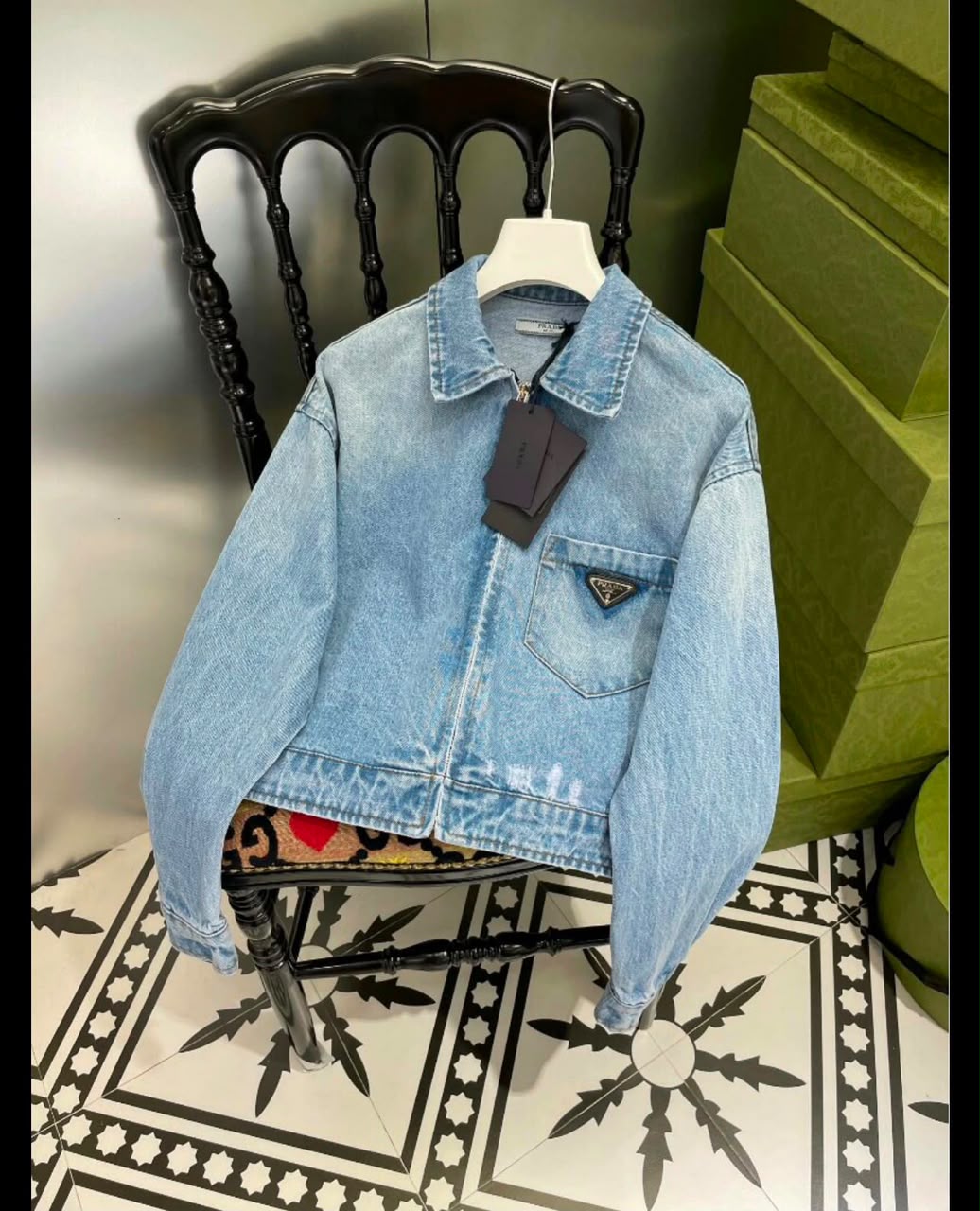 Prada Pocket Jacket - Light Blue