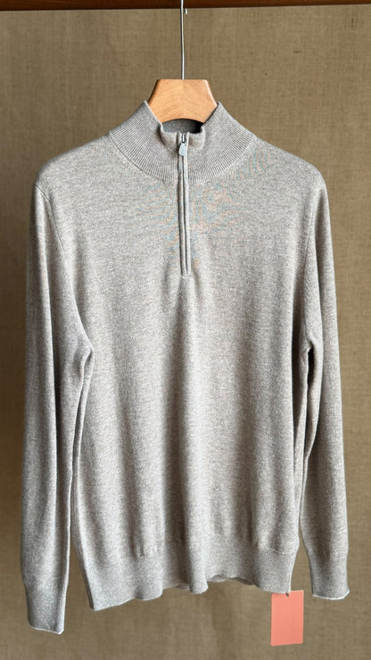 Loro Piana Polo Sweater - Grey