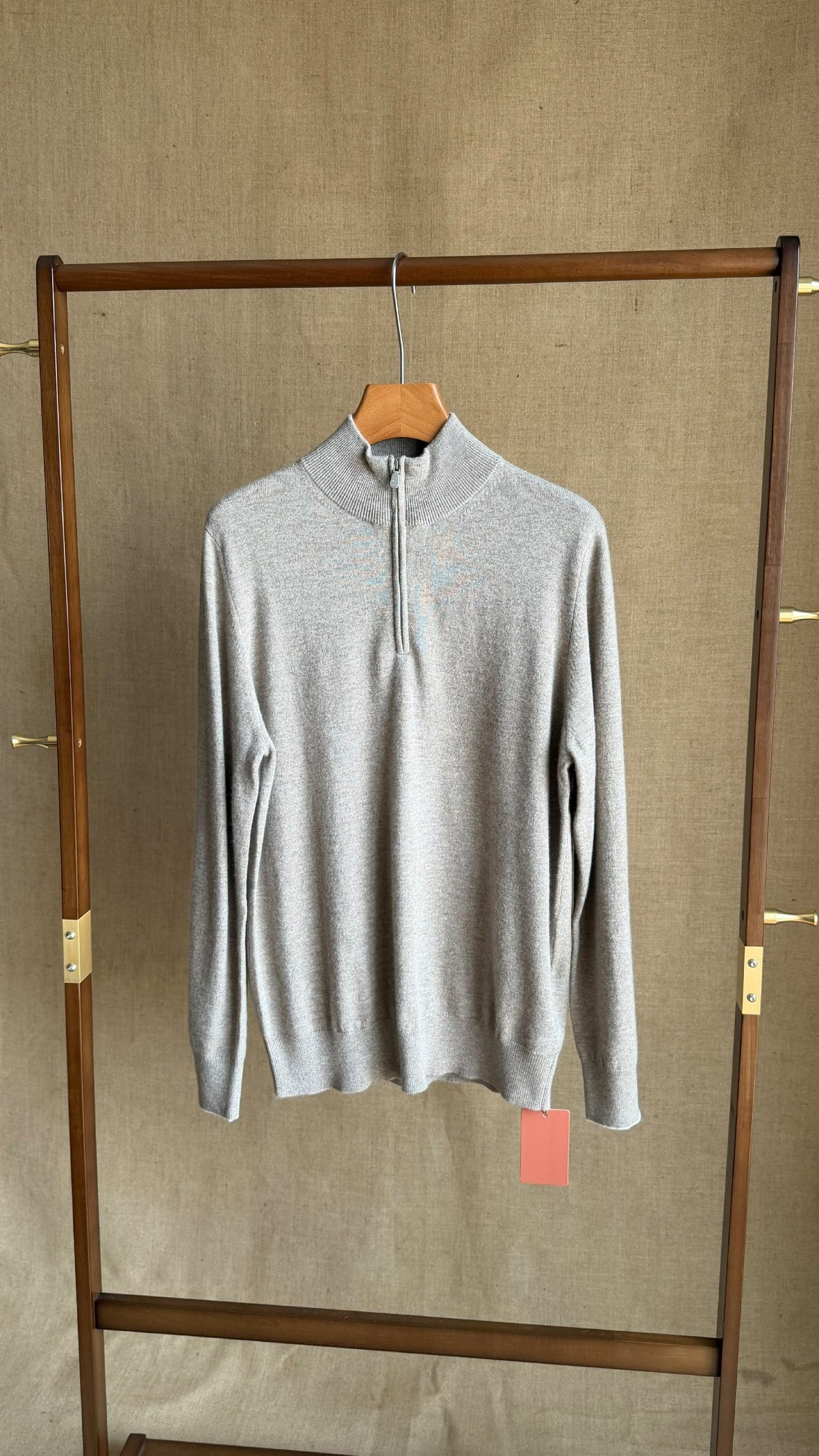 Loro Piana Polo Sweater - Grey