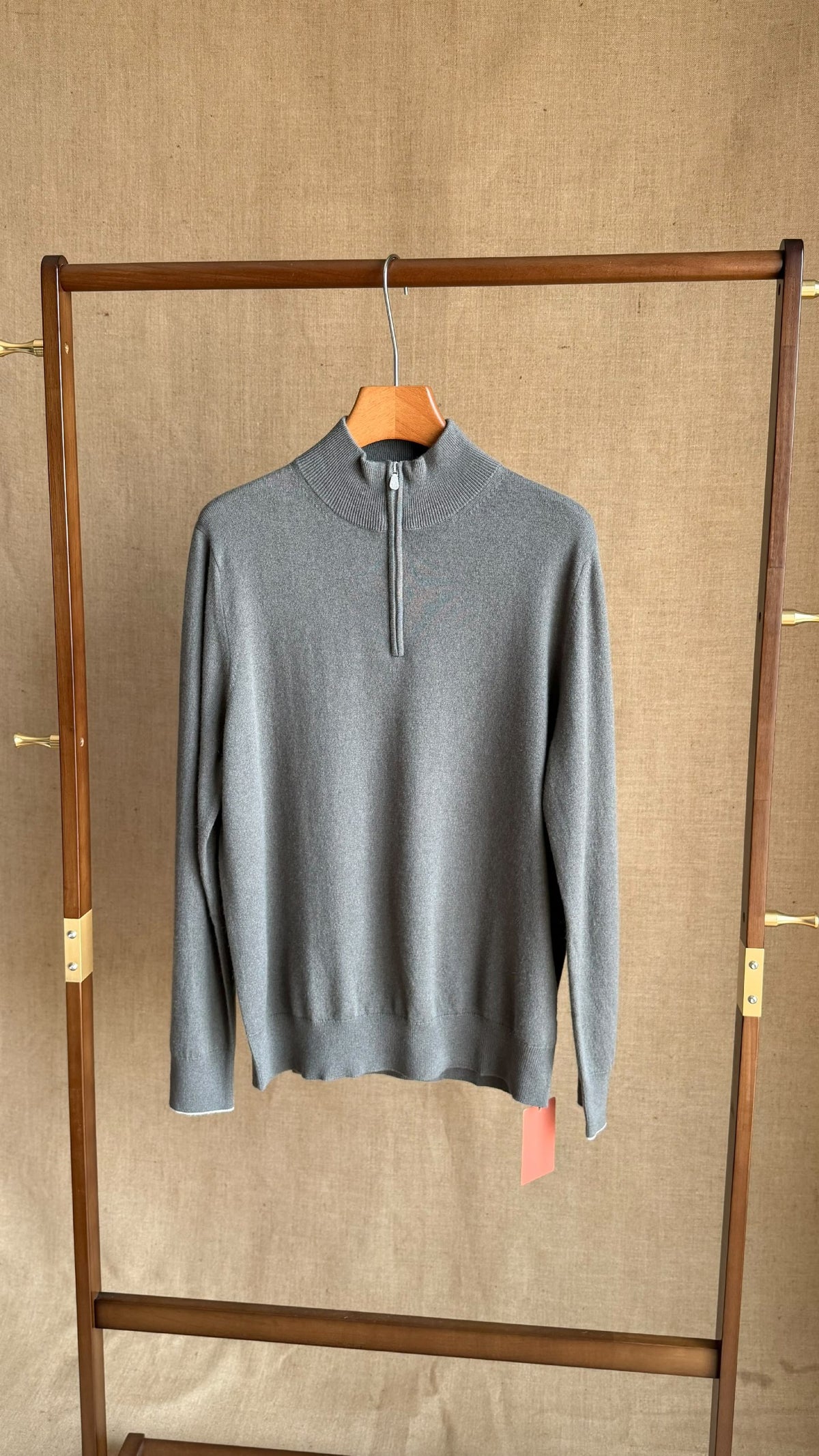 Loro Piana Polo Sweater - Grey