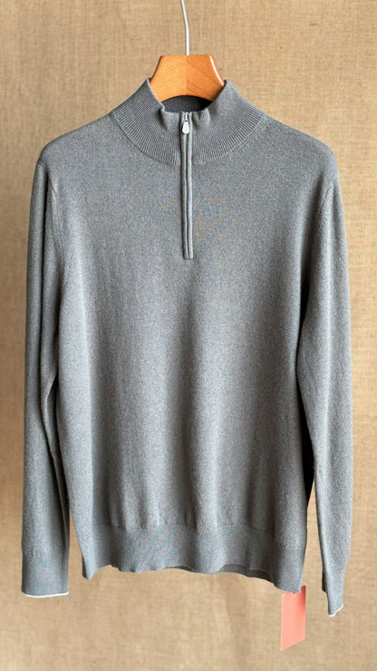 Loro Piana Polo Sweater - Grey