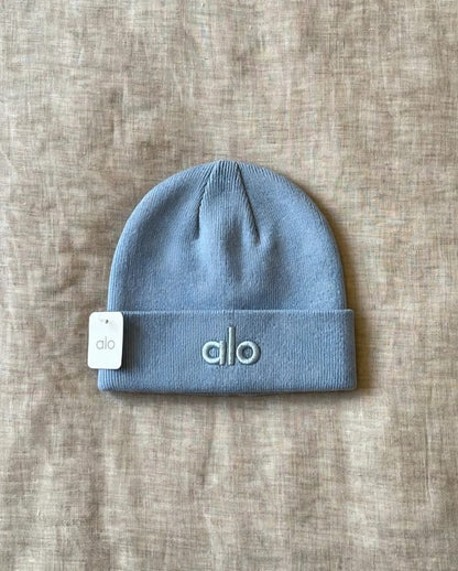 Alo Beanie - White, Light Blue, White Ribbed, Burgundy, Blue, Black, Yellow, Brown