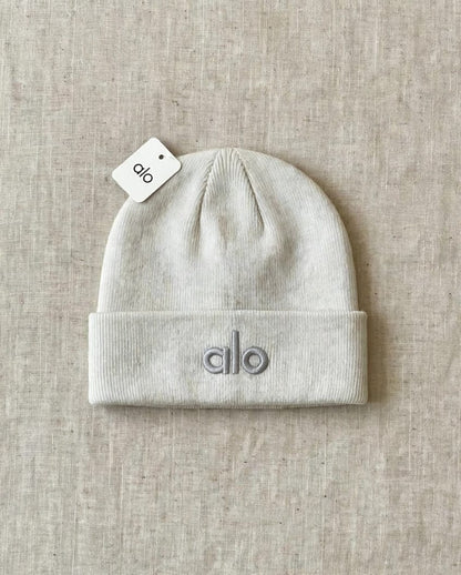 Alo Beanie - White, Light Blue, White Ribbed, Burgundy, Blue, Black, Yellow, Brown