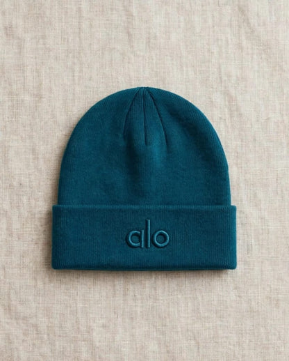 Alo Beanie - White, Light Blue, White Ribbed, Burgundy, Blue, Black, Yellow, Brown