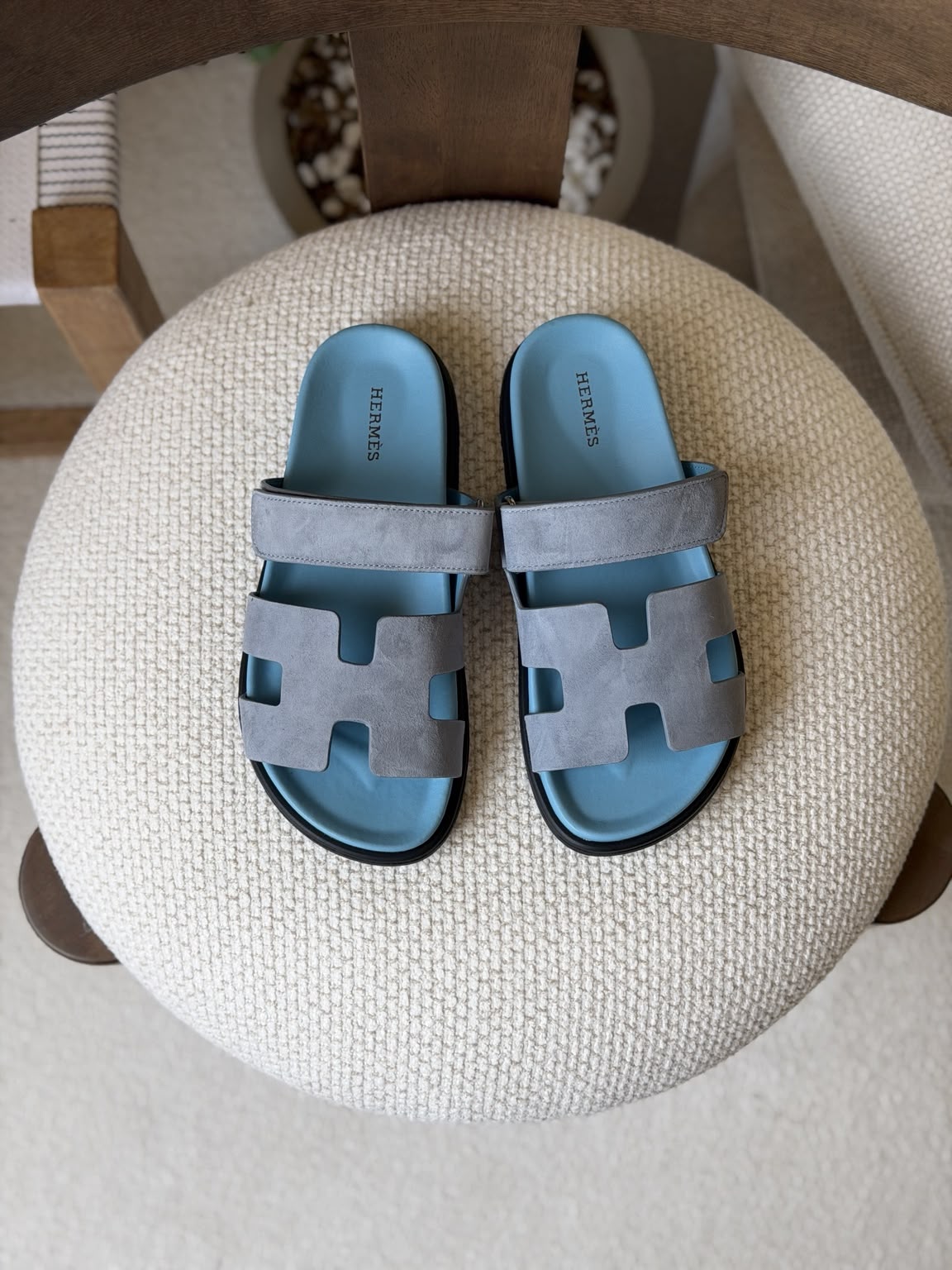 Hermès Slippers - Red, Beige, Brown, Red & Brown, Purple & Navy, Pink & Beige