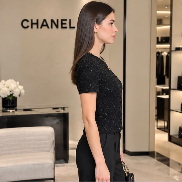 Chanel T-Shirt - Black