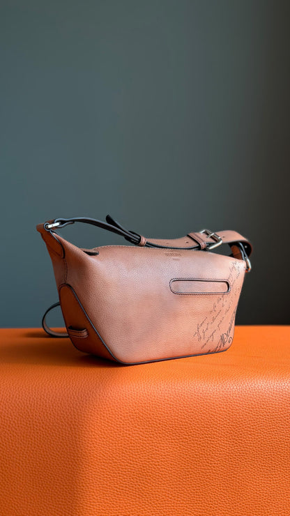 Berluti Crossbody Bag - Beige