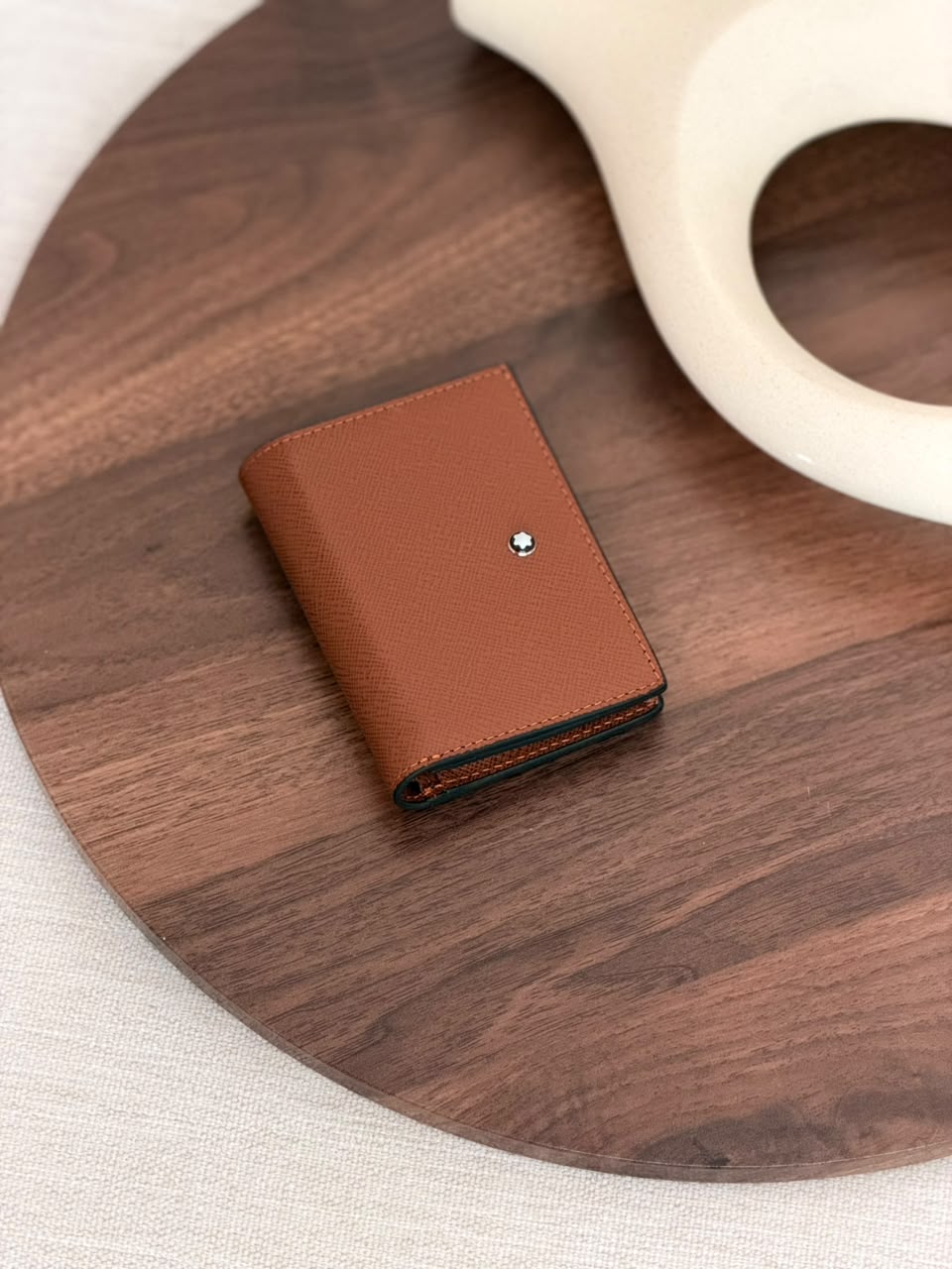 Montblanc Flap Card Holder - Brown