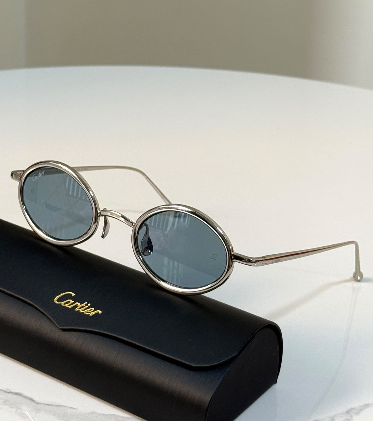 Cartier Sunglasses - Gold, Silver