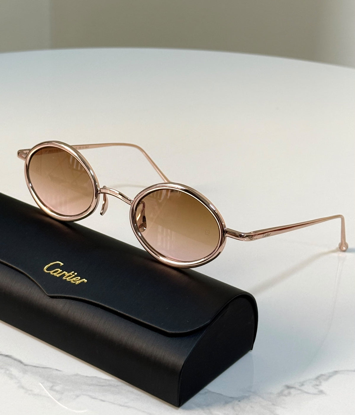 Cartier Sunglasses - Gold, Silver