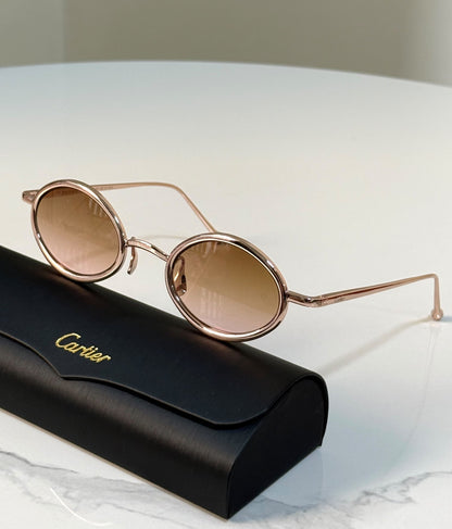 Cartier Sunglasses - Gold, Silver