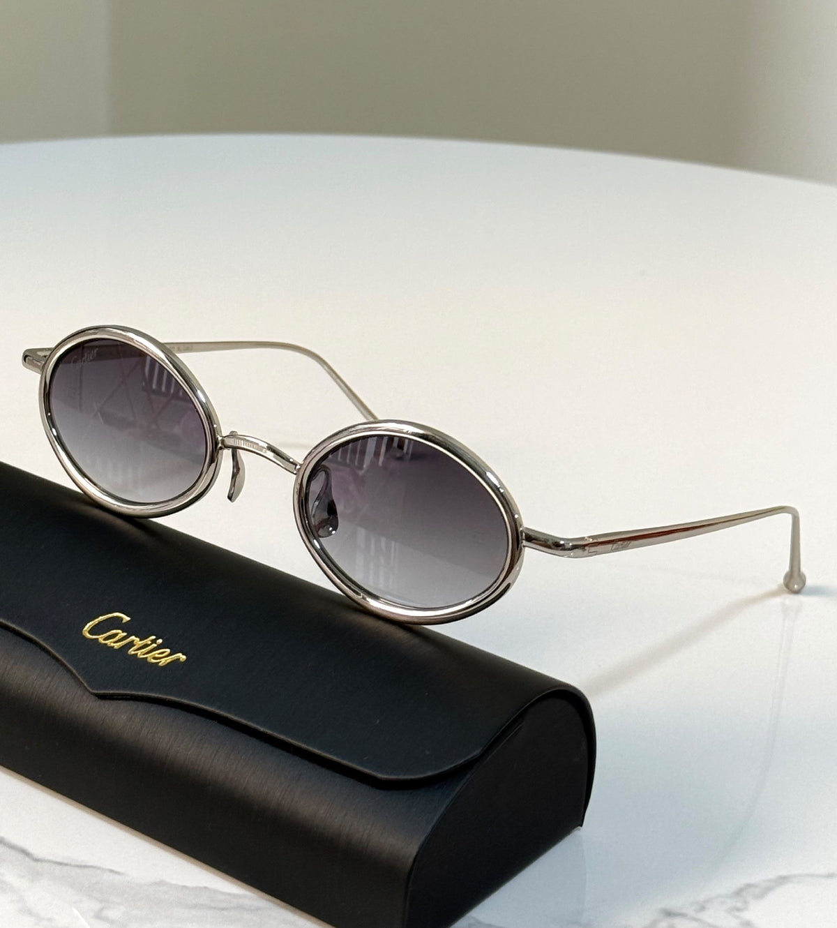 Cartier Sunglasses - Gold, Silver