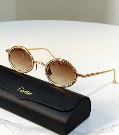 Cartier Sunglasses - Gold, Silver