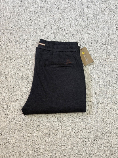 Loro Piana Herringbone Pants - Beige, Navy, Brown