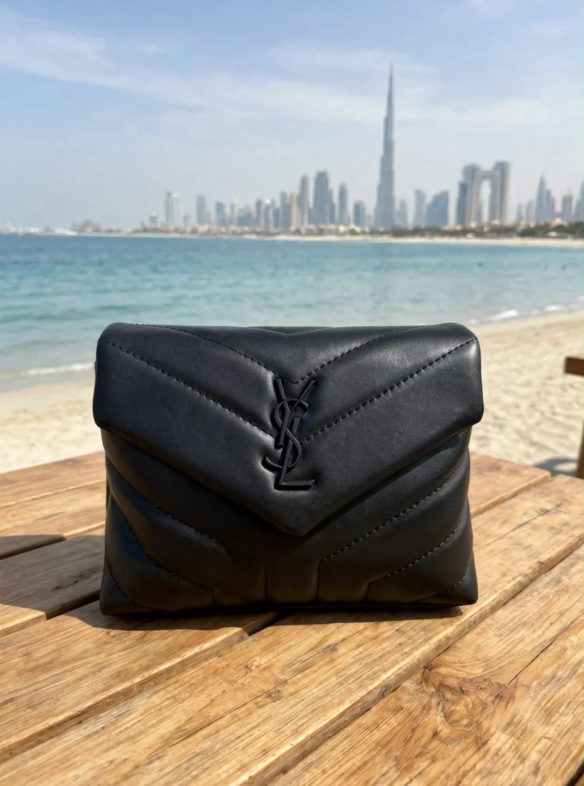 YSL Shoulder Bag - Black