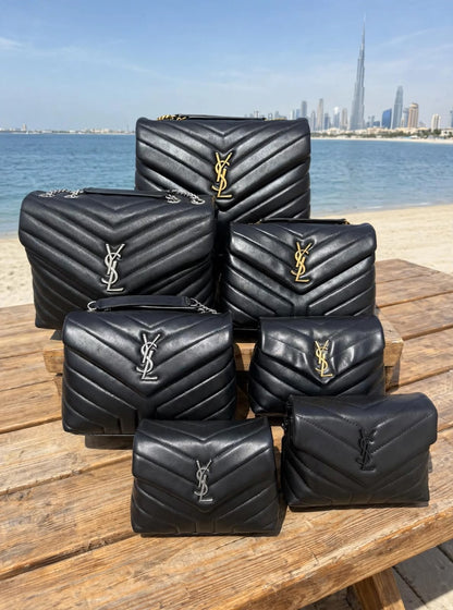 YSL Shoulder Bag - Black
