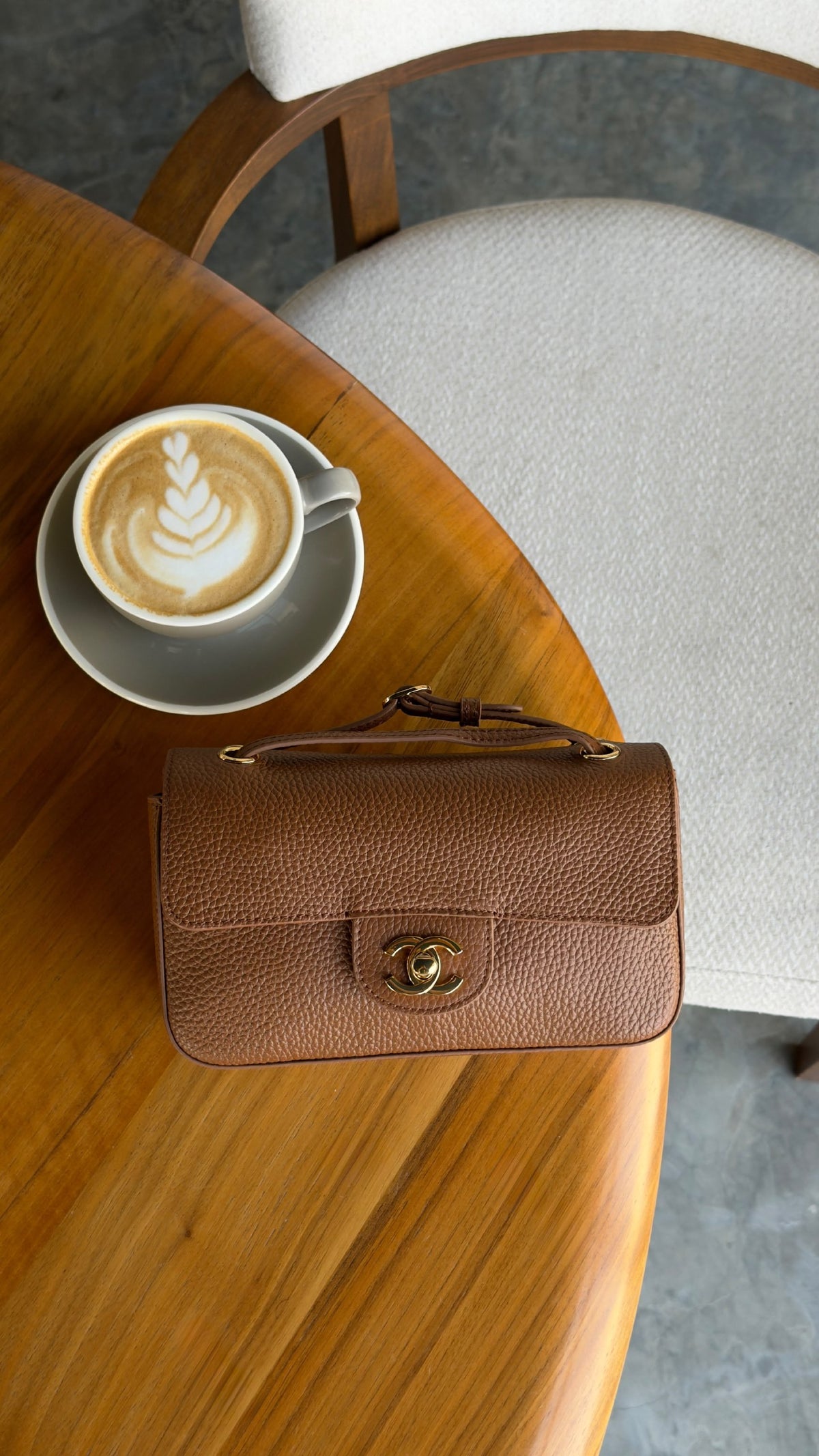 Chanel Shoulder Bag - Brown
