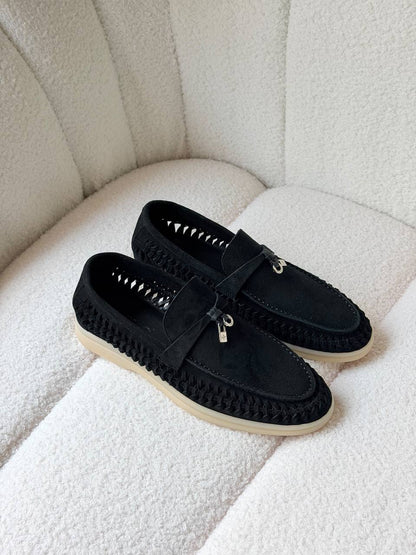 Loro Piana Loafers - Black