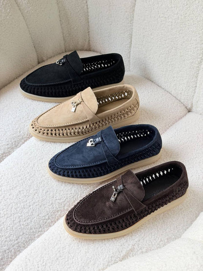 Loro Piana Loafers - Black