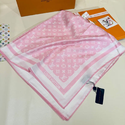 Louis Vuitton Border Scarf - Pink