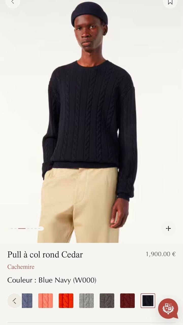 Loro Piana Cable-Knit Sweater - Navy