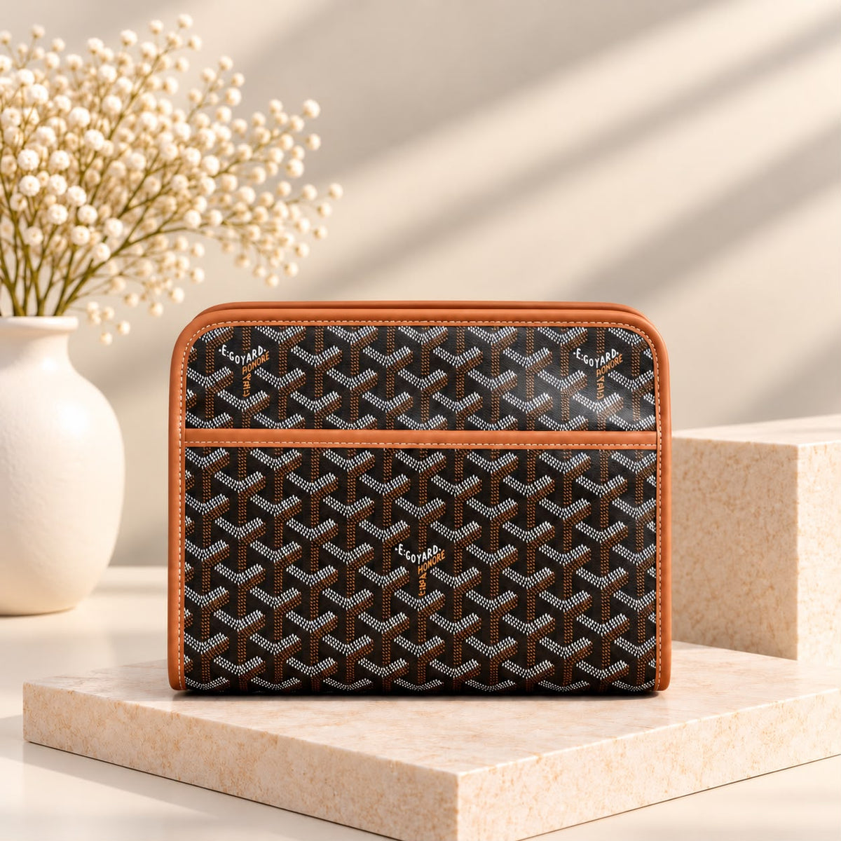 Goyard Laptop Bag - Black