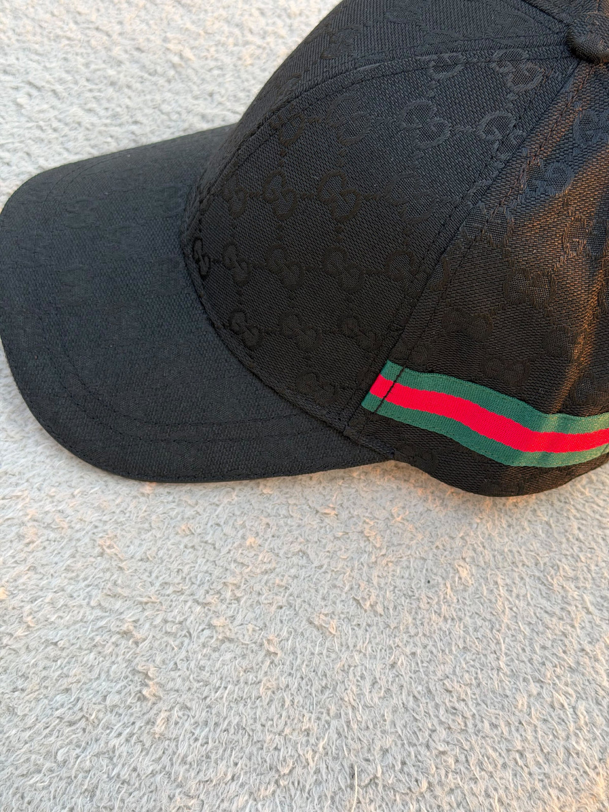 Gucci Cap - Black Monogram