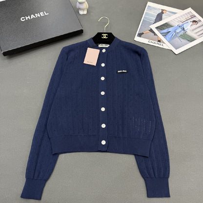 Miu Miu Cardigan - Navy