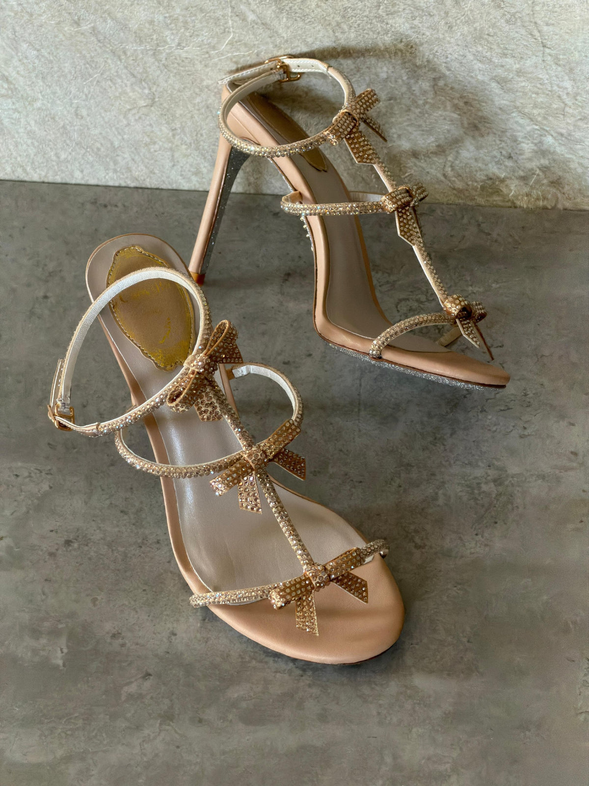 Rene Caovilla Heels - Beige