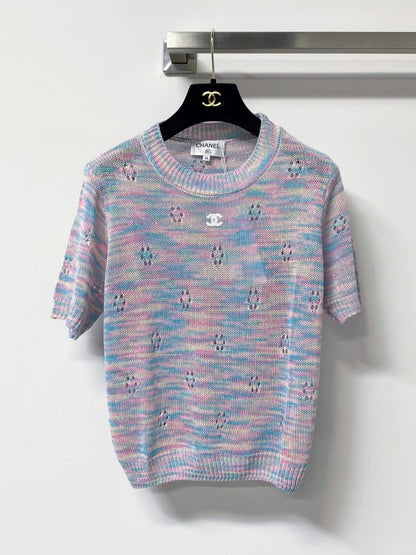 Chanel Knitted T-Shirt - Multi